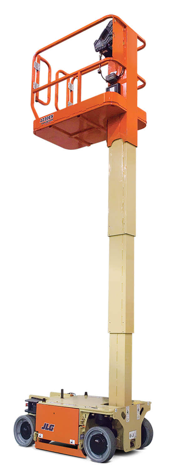 JLG-1230ES Vertical Mast Lift full battery replacement