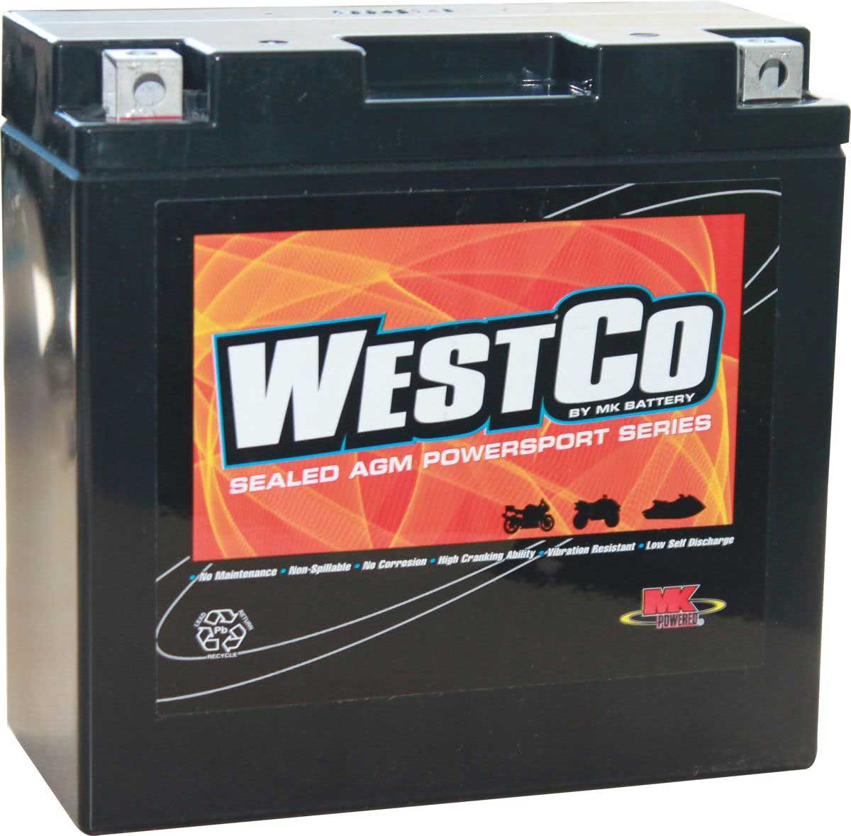 WestCo Classic battery 12V14B-4 motorcycle 12v