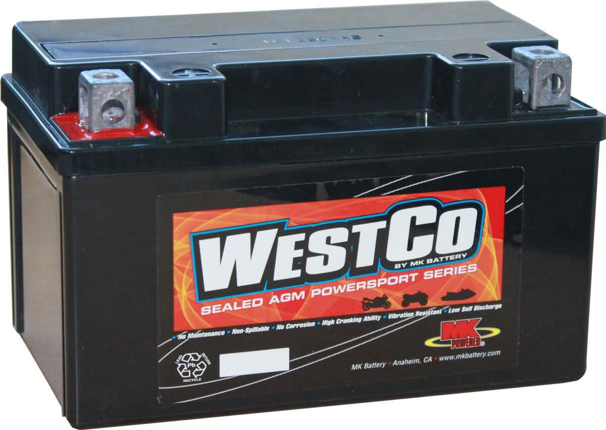 12V7A-BS WestCo 12v 7Ah motorbike battery replacement
