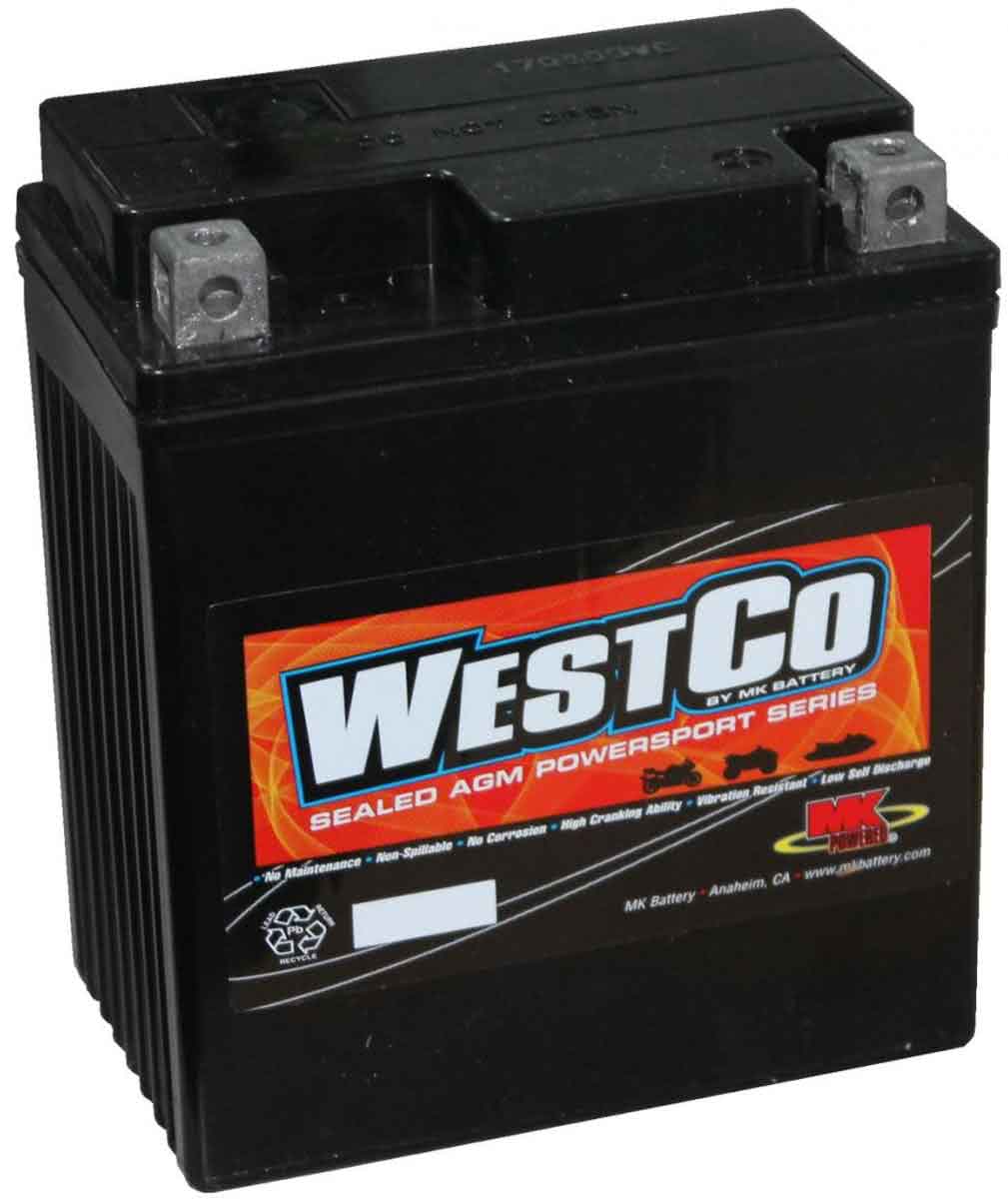 12V7L-B WestCo Classic motorbike battery replacement