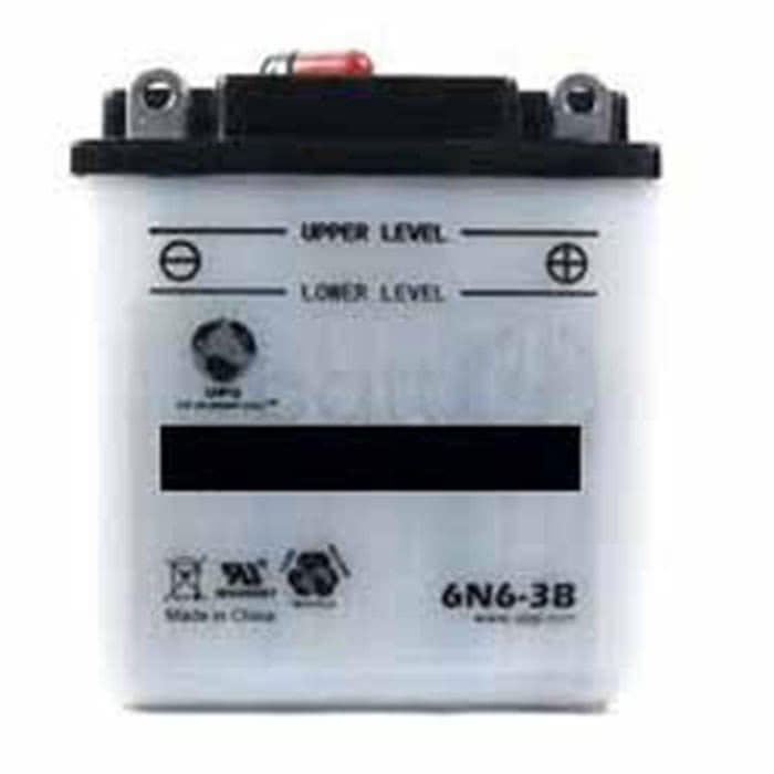6n6-3b & 1 006-012-003 6V motorbike replacement battery