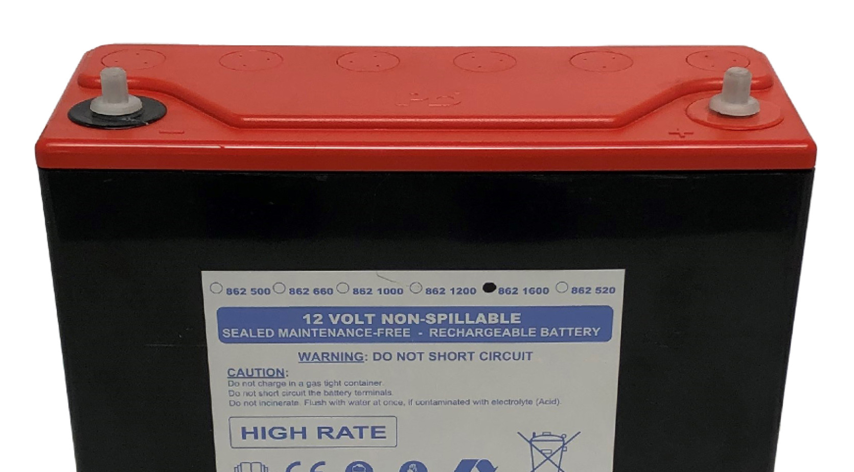 Ceteor 862-160 High Rate battery 12v 862160