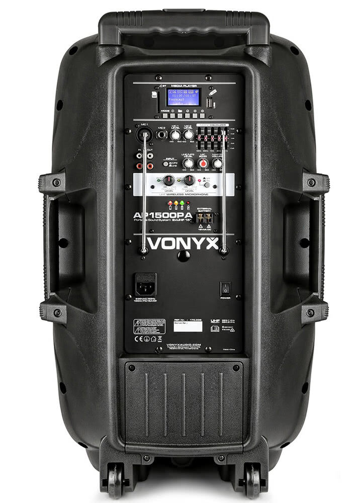 Battery replacement for Vonyx AP1200PA AP1500PA PA system
