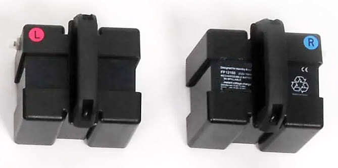 Collection and fitting batteries in mobility battery box service