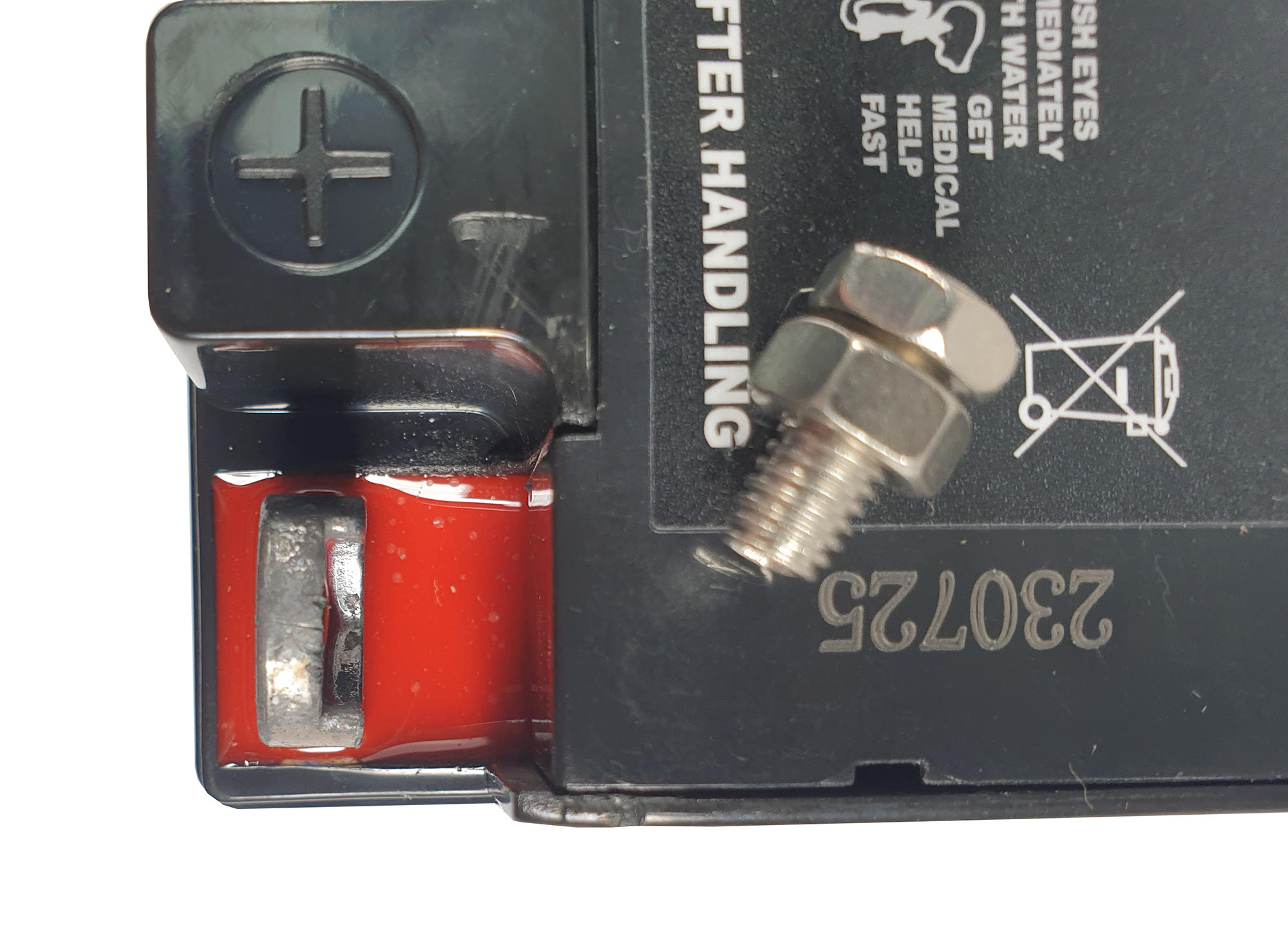 Hyundai 1310019 battery 12v lawnmower replacement