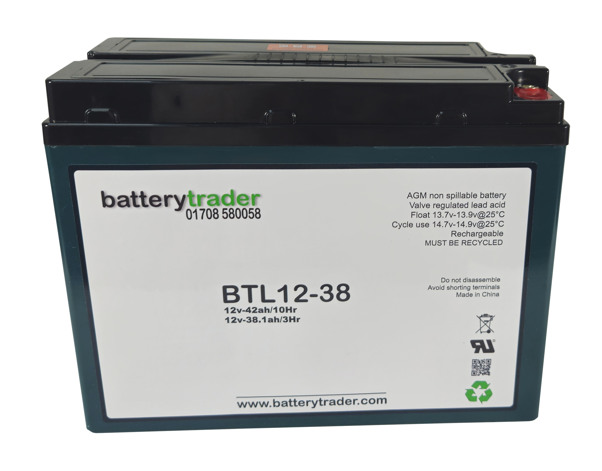 Tianneng TNE12-38 battery replacement AGM
