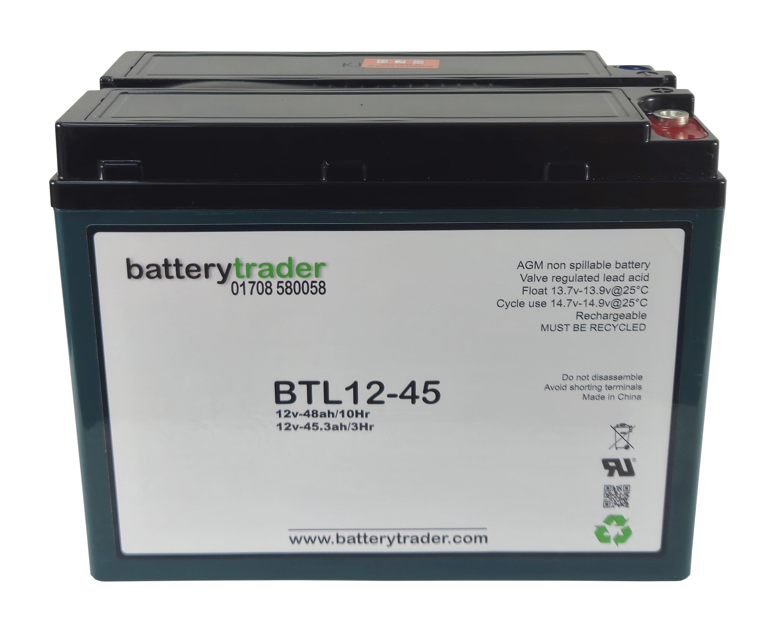 Tianneng TNE12-52 battery replacement AGM
