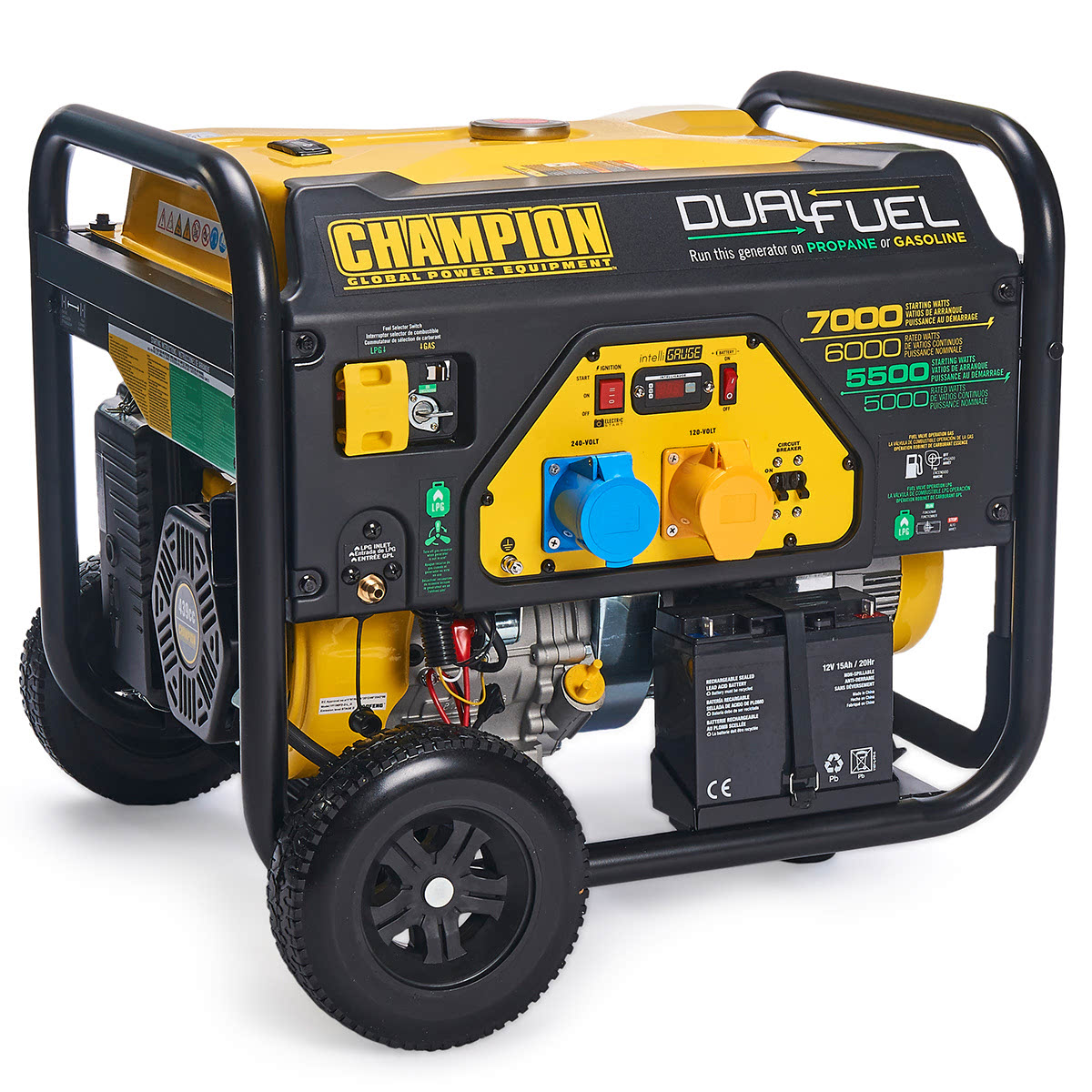 Champion CPG7500E2-DF CPG9000E2 battery