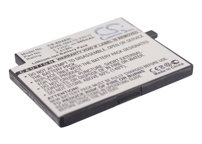 Sendo M500 battery replacement 3.7v mobile telephone rechargeable