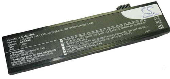Advent 4213 battery replacement laptop 11.1v G10-3S3600-S1A1