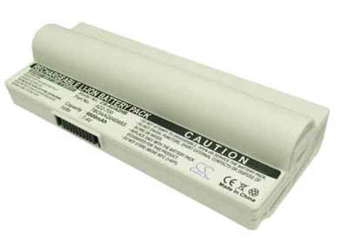 laptop battery white Asus A22-700 7BOAAQ040493 6600mAh