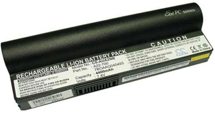 Asus Eee-PC-4G Linux XP battery replacement rechargeable