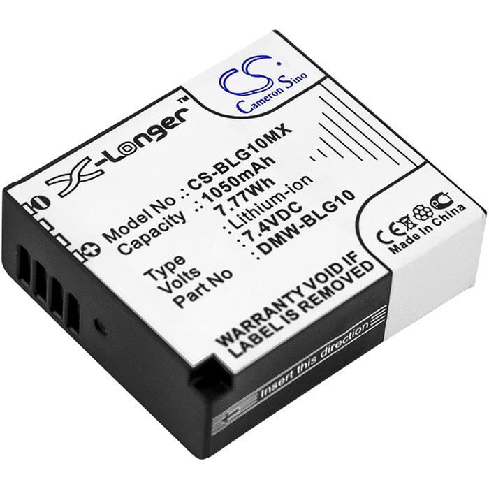 Lumix DMC-GF3C DMC-GF3K DMC-GF3W battery 1050mAh 7.4V