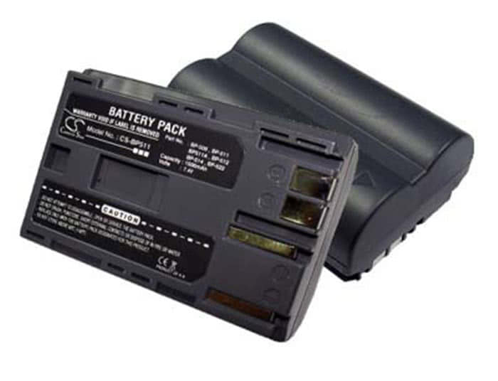 Canon BP-508, BP-511, BP-511A, BP-512, BP-514 camera battery 7.4v