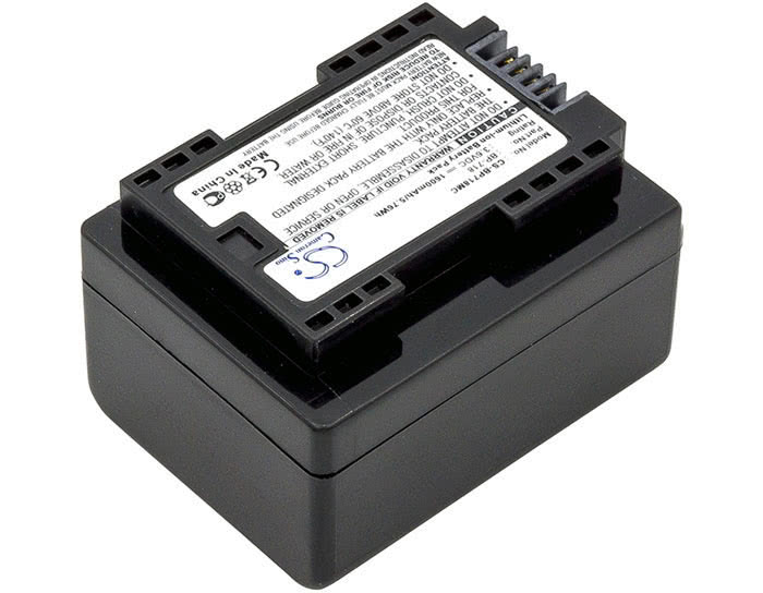 Canon IXIA HF-M56 HF-R306 camera battery 1600mAh Li-ion 3.6V