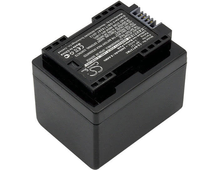 Canon LEGRIA HF-R37 HF-R38 camera battery 2400mAh Li-ion 3.6V