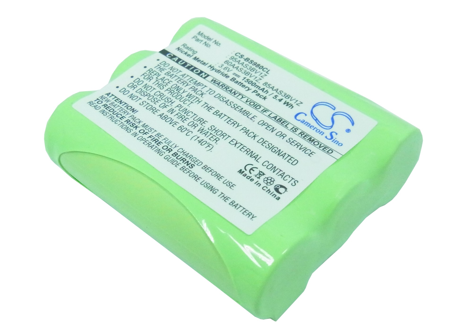 Cidco CL-940 CL-980 battery replacement rechargeable