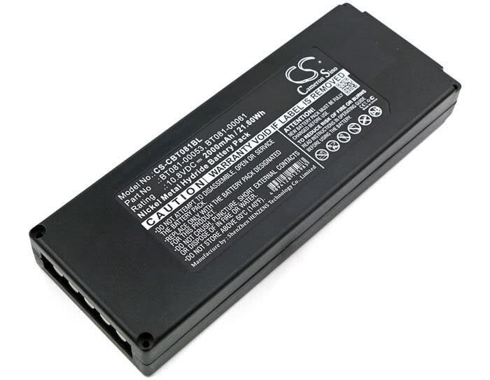 Cattron Theimeg BT081-00053, BT081-00061 remote battery 2Ah