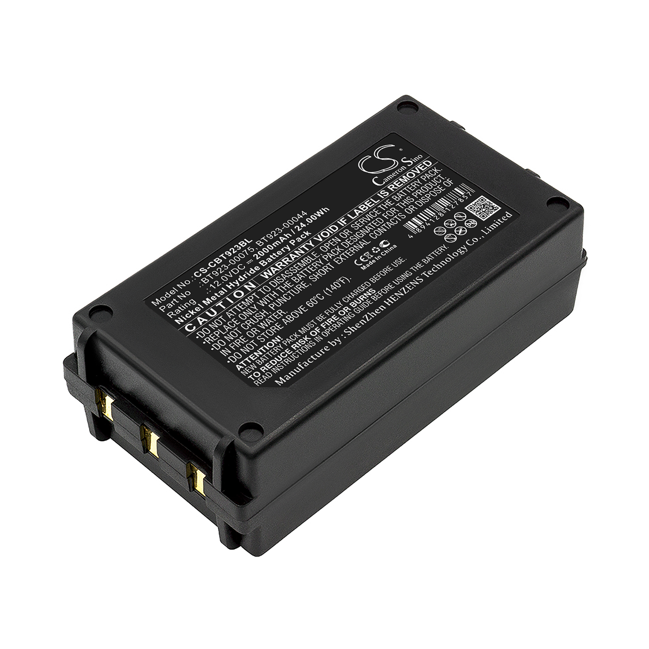 Cattron Theimeg BT081-00053 -00061 BT923-00044 BT92300075 battery