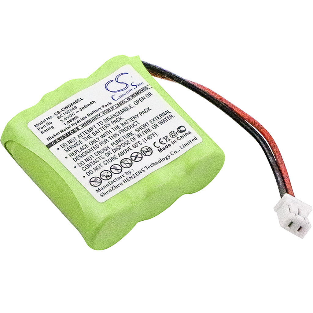 Uniross 85H, BC102549, E16H cordless telephone battery 3.6v