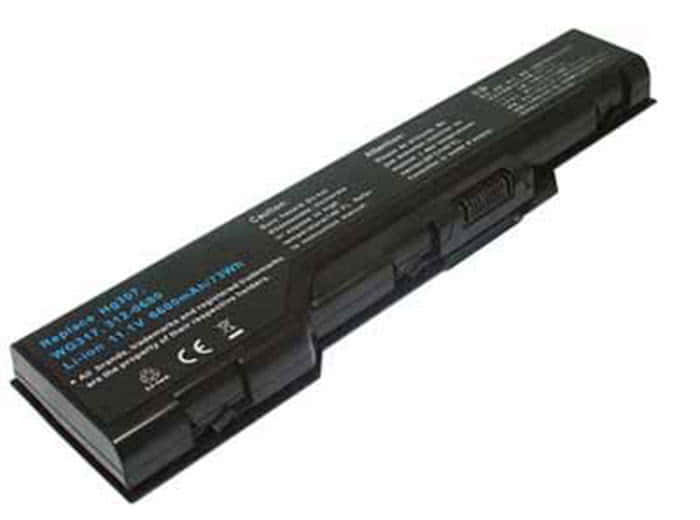 Dell HG307 312-0680 WG317 replacement batteries rechargeable