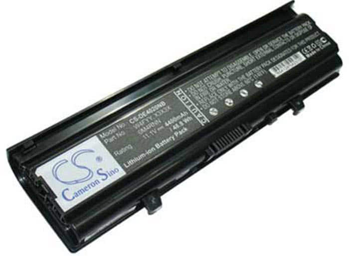 laptop battery for Dell W4FYY X3X3X 0M4RNN 4400mAh Black