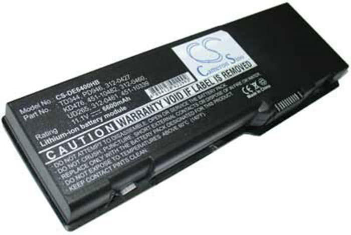 laptop battery for Dell KD476 PD942 PD945 RD857 TD344 rechargeable