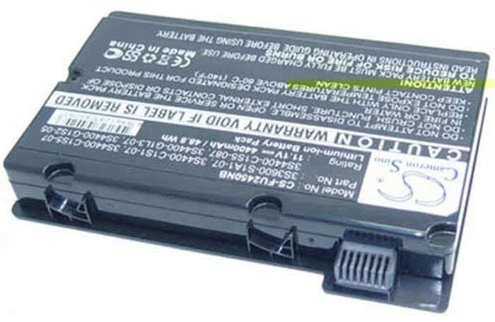 laptop battery for Fujitsu 3S4400-S1S5-05 4400mAh Black
