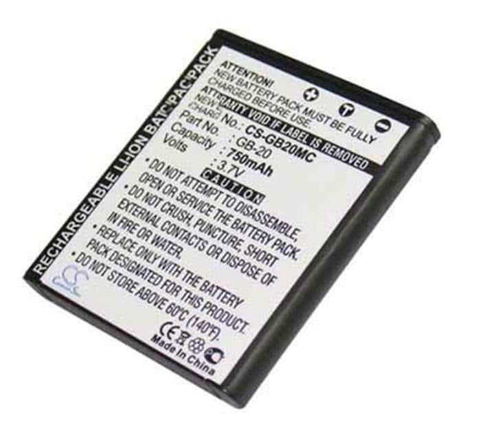 GE E840S G1 G2 G3 G3WP GB-20 camera battery rechargeable
