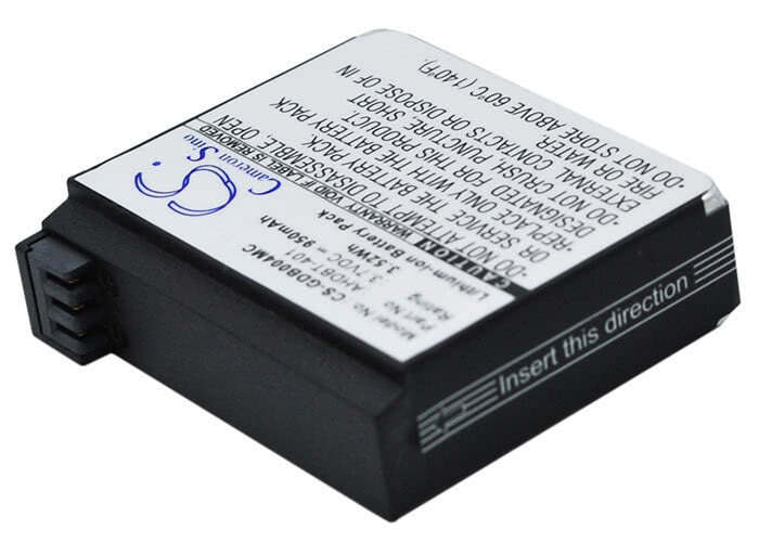 GoPro-Hero-4 4+ black Silver camera battery 950mAh Li-ion 3.7V