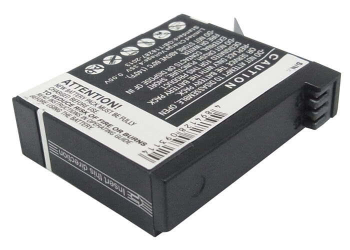 GoPro 335-06532-000 AHDBT-401 camera battery 1160mAh Li-ion 3.8V