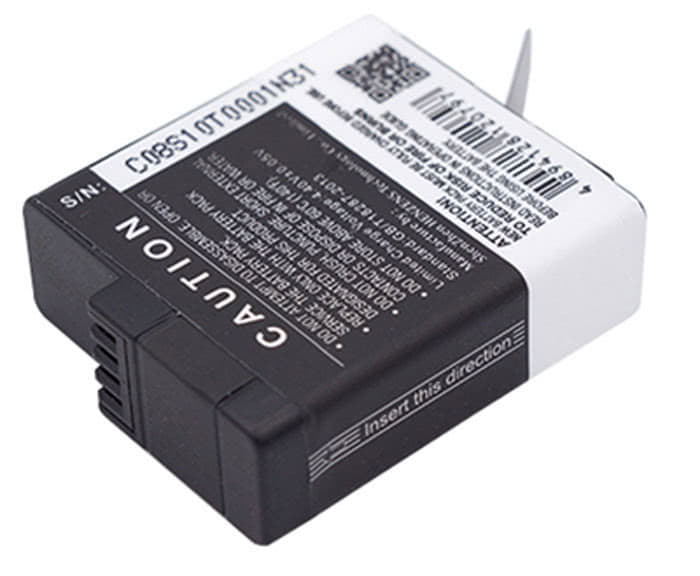 GoPro Hero-5 Hero-6 camera battery 1250mAh Li-ion 3.85V