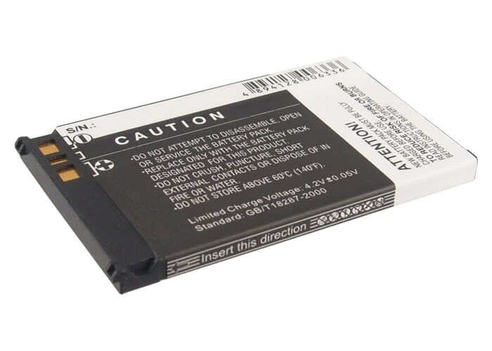 Motorola V750 battery replacement 950mAh 3.7v