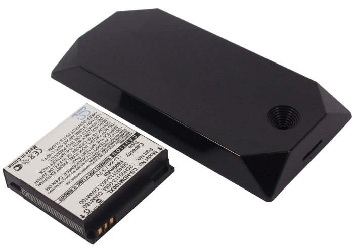 HTC Diamond 100 P3700 P3100 extended battery back cover included
