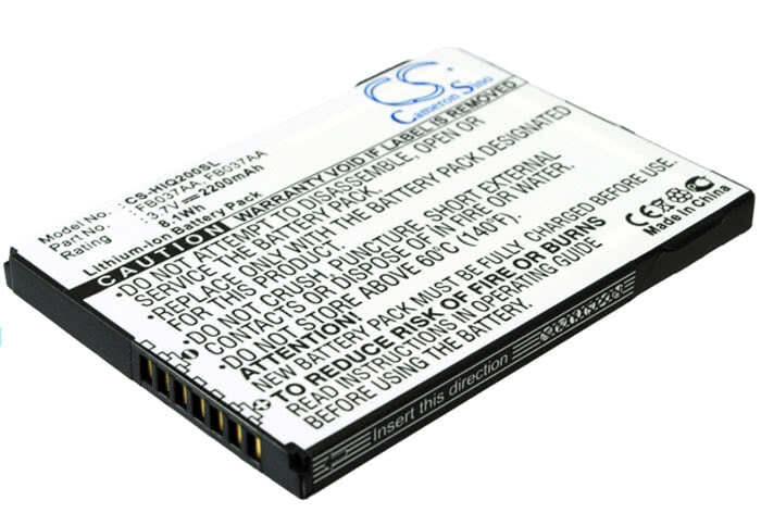 HP Compaq iPaq 200 210 211 212 214 216 battery