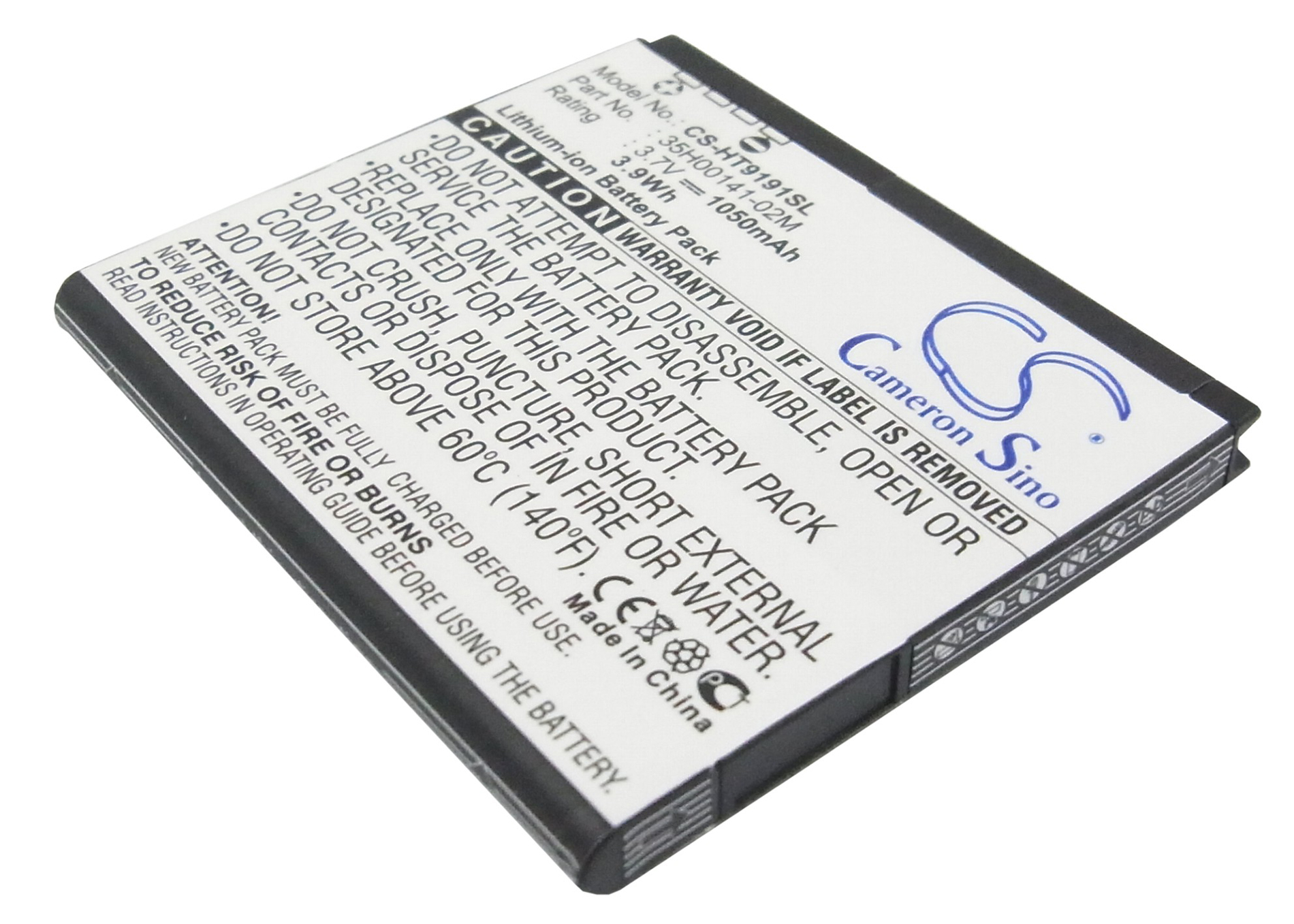 T-Mobile myTouch HD 35H00141-02M BA S470 BD26100 battery