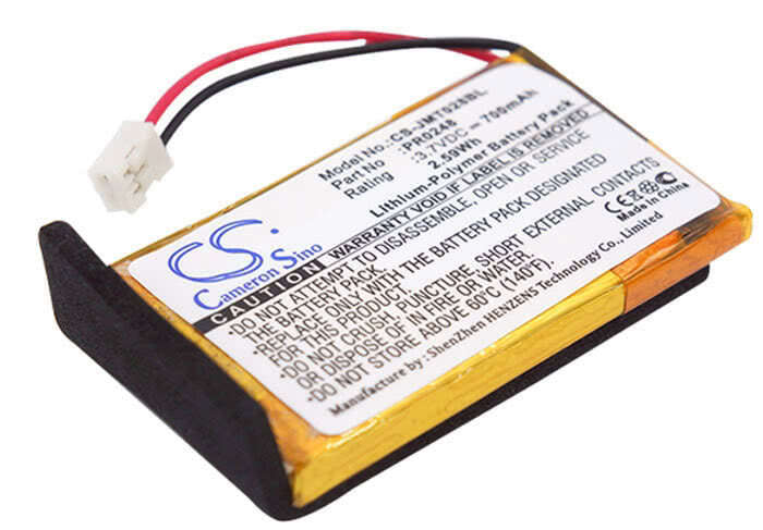 Jay PR0248 remote battery 700mAh Li-Polymer 3.7V rechargeable