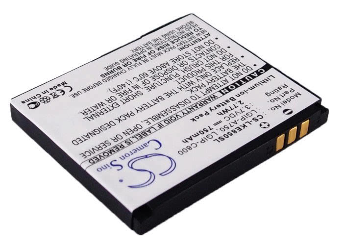 Lg KB6100 KE820 KE850 KG99 ME850 Prada battery replacement