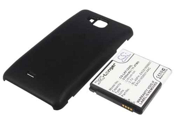 LG-F120 LG-F120K LG-F120L 3100mAh battery replacement rechargeable