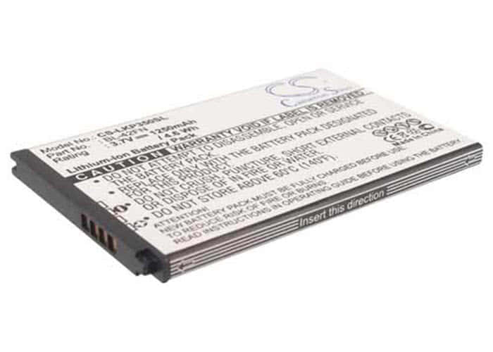 LG C550 Optimus Me P350 battery replacement rechargeable