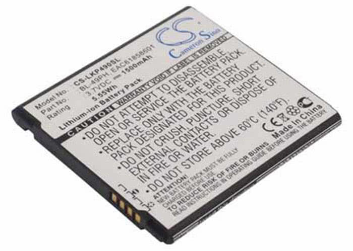 LG F120 F120K F120L battery replacement rechargeable