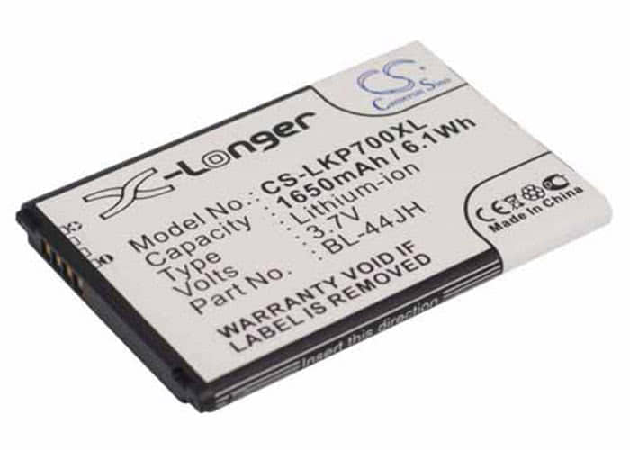 LG Motion 4G MS770 Optimus L5 II battery replacement rechargeable