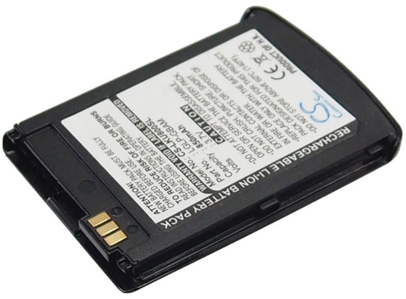LG KU800 battery replacement 3.7v rechargeable
