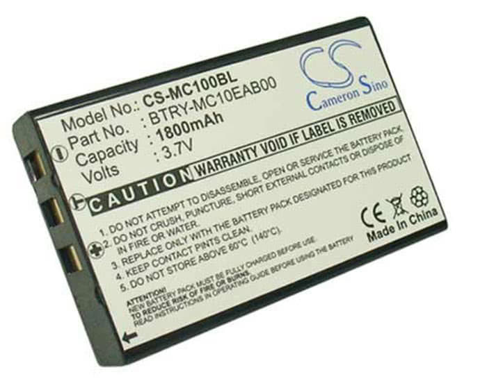 Symbol BTRY-MC10EAB00 barcode scanner battery rechargeable