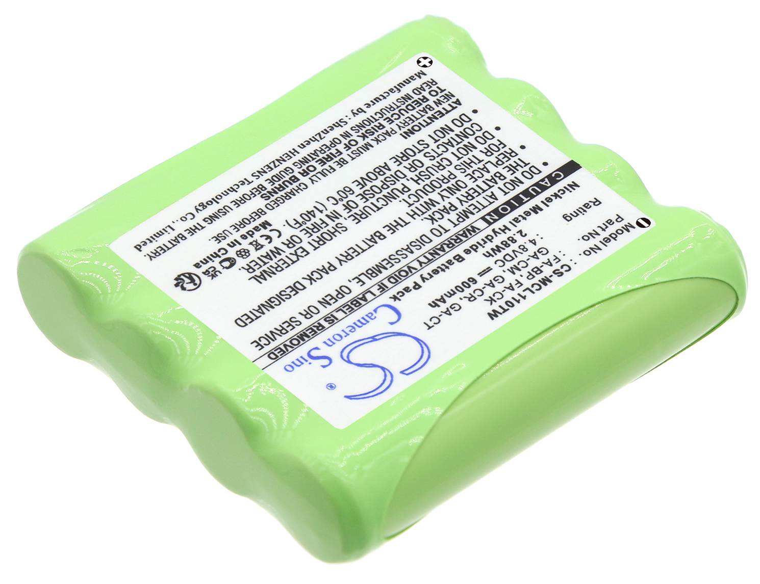 Microtalk 100 110 200 300 80 85 pr50 battery 4.8v Ni-MH