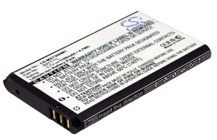 Midland BATT11L XTA-510 XTC300 battery 1100mAh 3.7V