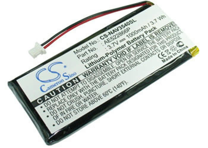Navigon Skyway NAVI-3540 Easy AE522866P replacement battery