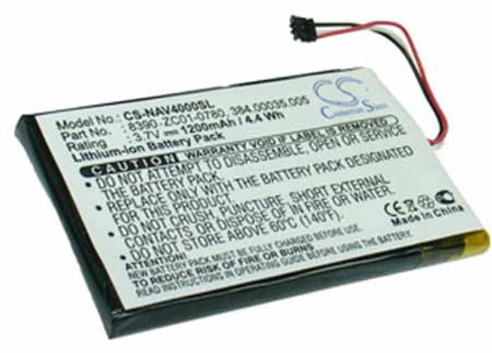 Navigon 40-Easy 40-Plus 40-Premium replacement battery
