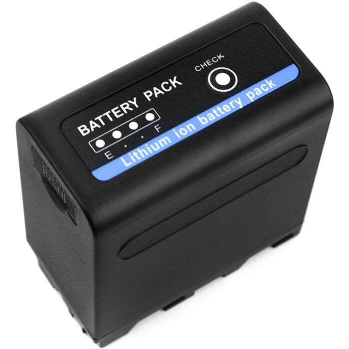 Sony NP-F930 NP-F930/B NP-F950 /b camera battery 6600mAh Li-ion