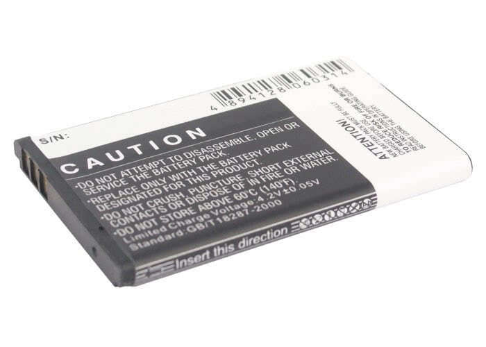 Rollei SVP BBA-07 Compactline 83 camera battery 900mAh Li-ion 3.7V